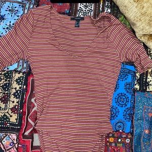 Forever 21 V Neck Body Suit Size Medium